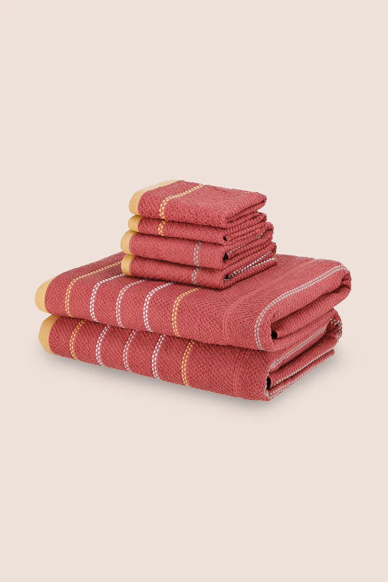 Towel Set - RUST