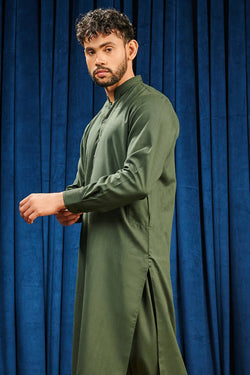 Jade Shalwar Kameez - GREEN