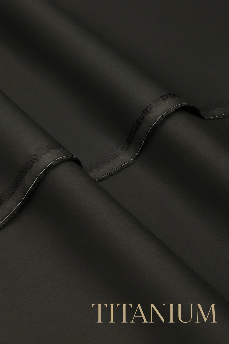 Titanium - Cotton Suit - DARK OLIVE