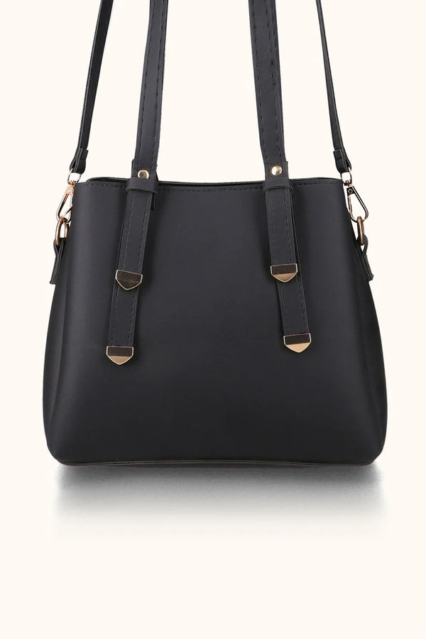 Shoulder Bags - E271 - BLACK