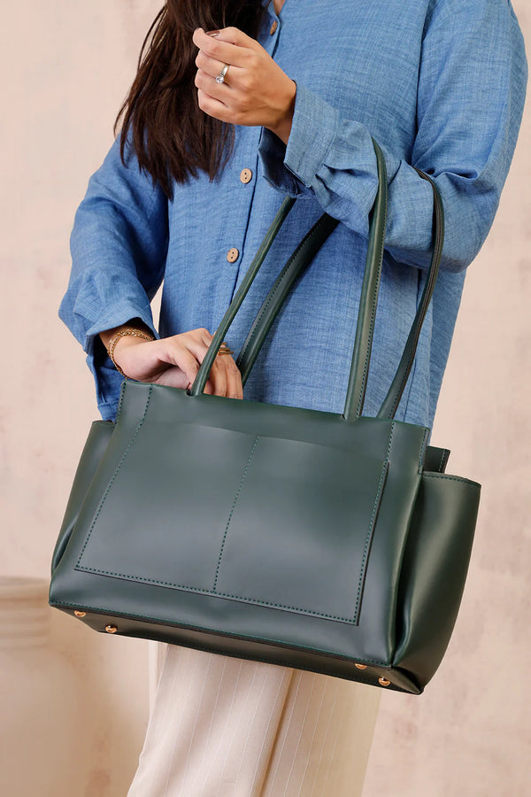 Shoulder Bag - E435 - GREEN