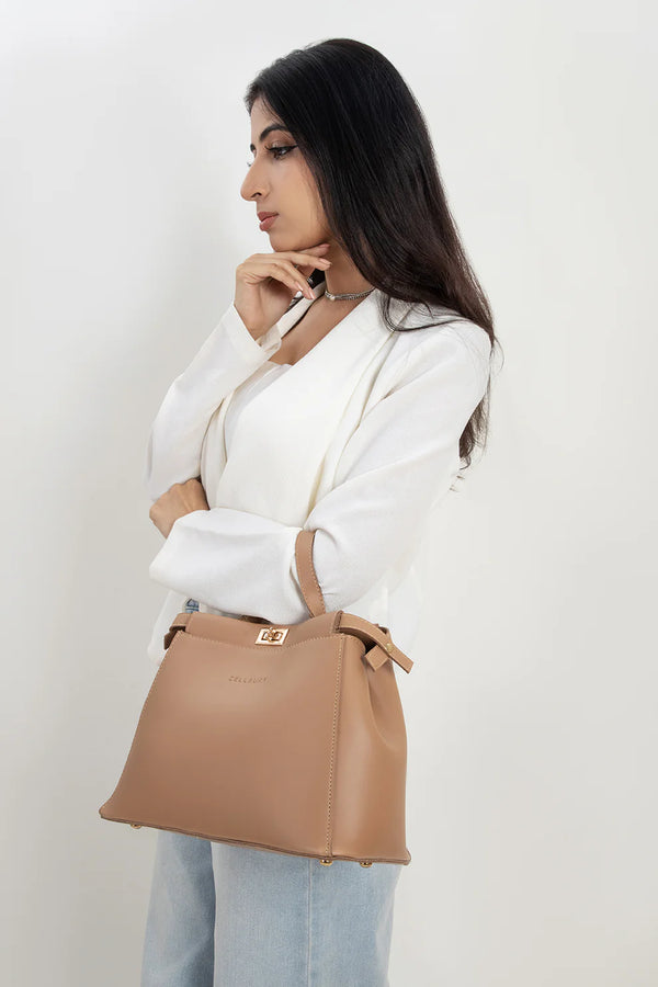 Shoulder Bag - E454 - BROWN