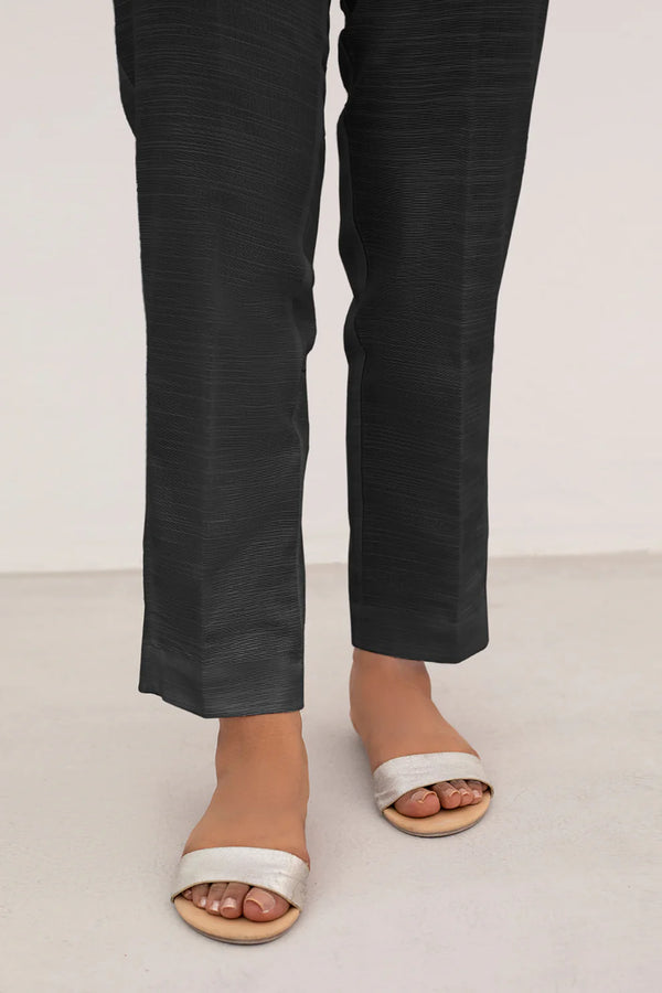 Straight Trouser - BLACK