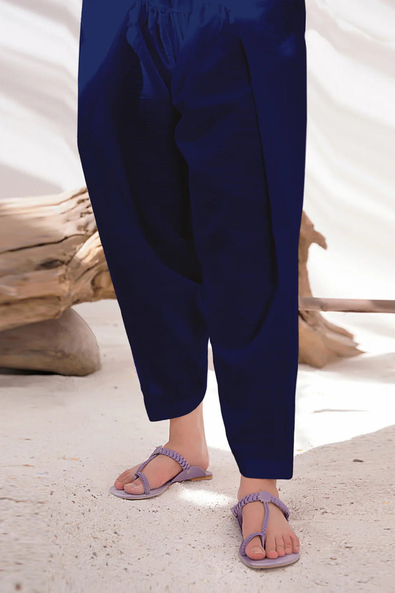 Plain Shalwar - BLUE