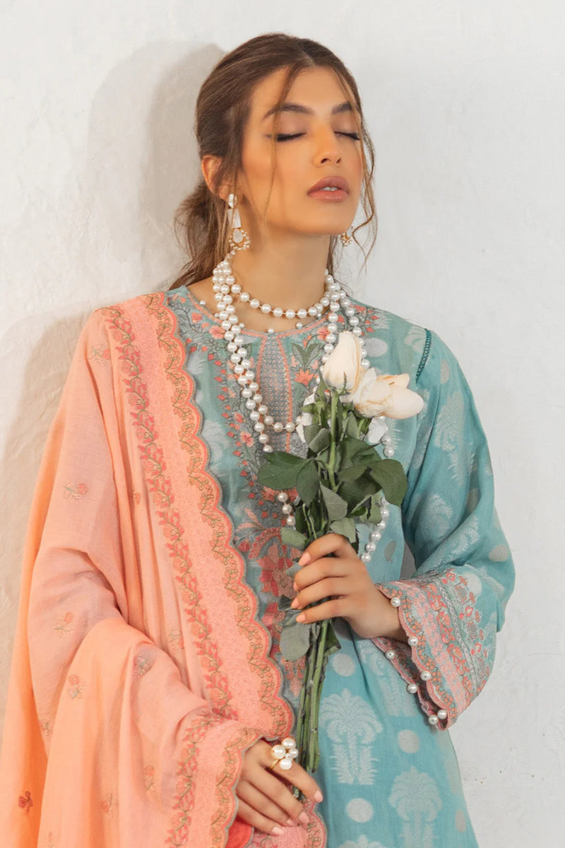 Embroidered Shirt Shalwar Dupatta - 0323