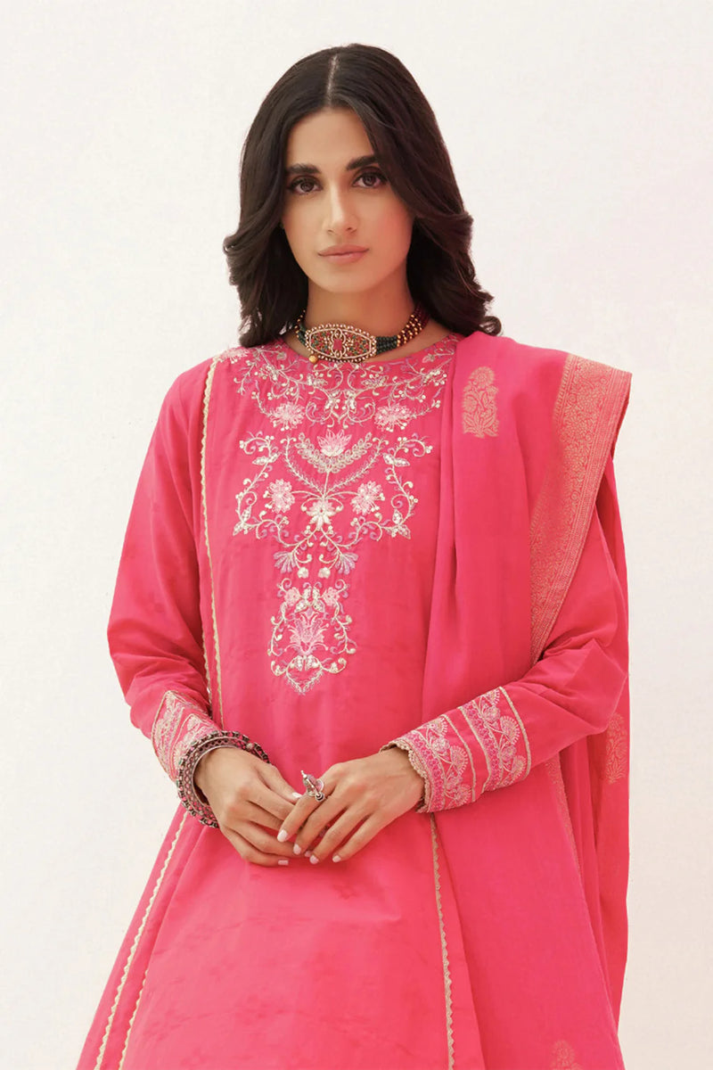 Embroidered Shirt Shalwar Dupatta - 0351