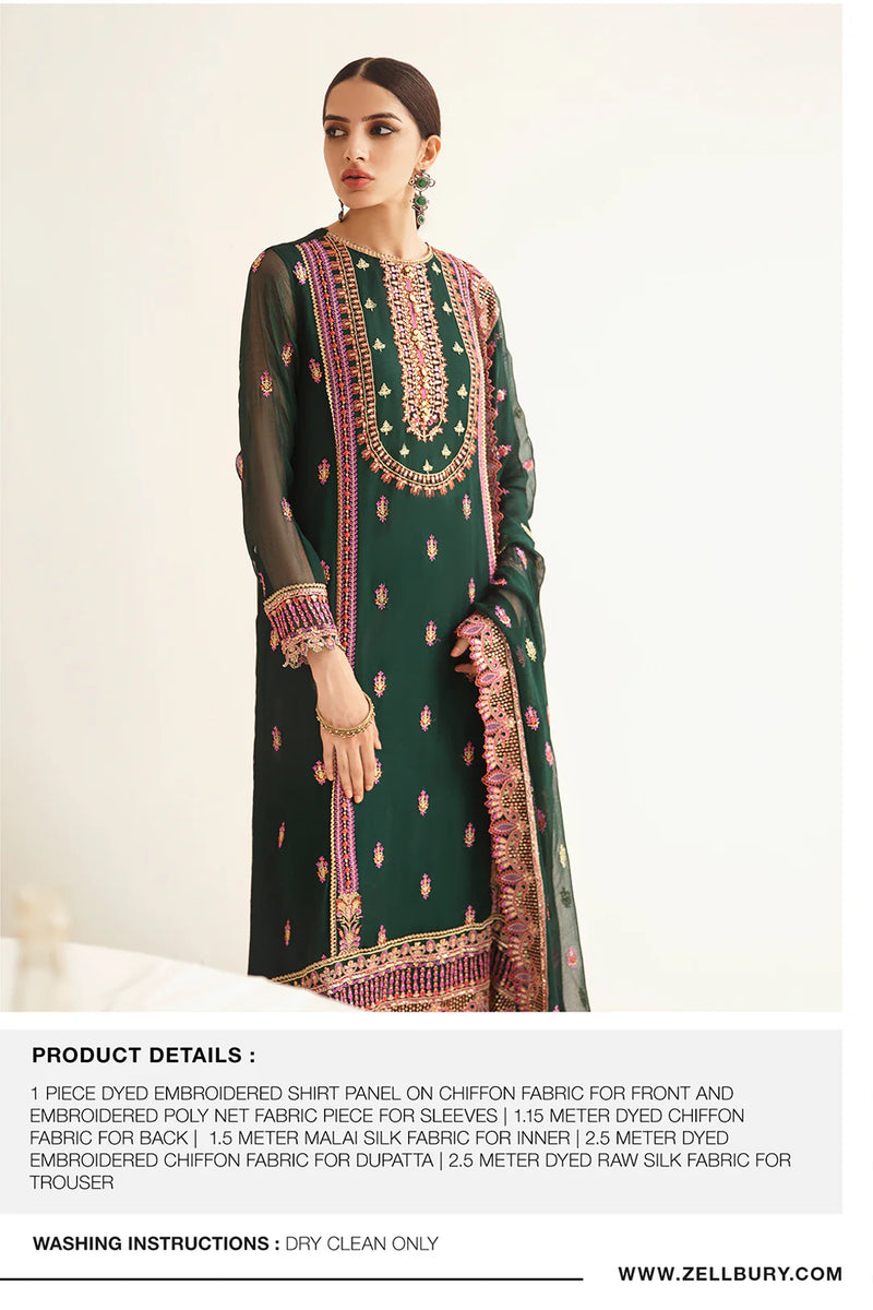 Embroidered Shirt Shalwar Dupatta - 0294