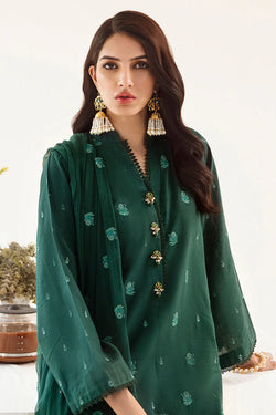 Embroidered Shirt Shalwar Dupatta - 0302