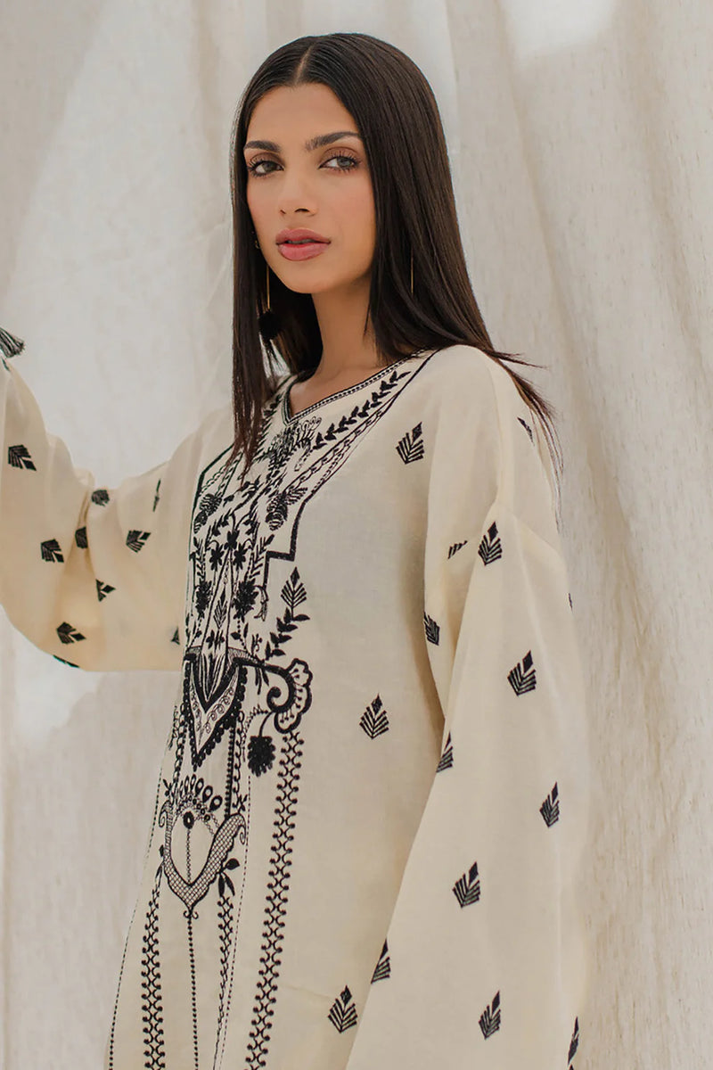 Embroidered Shirt Shalwar - 0657