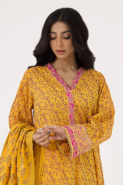 Embroidered Shirt Shalwar Dupatta - 0199