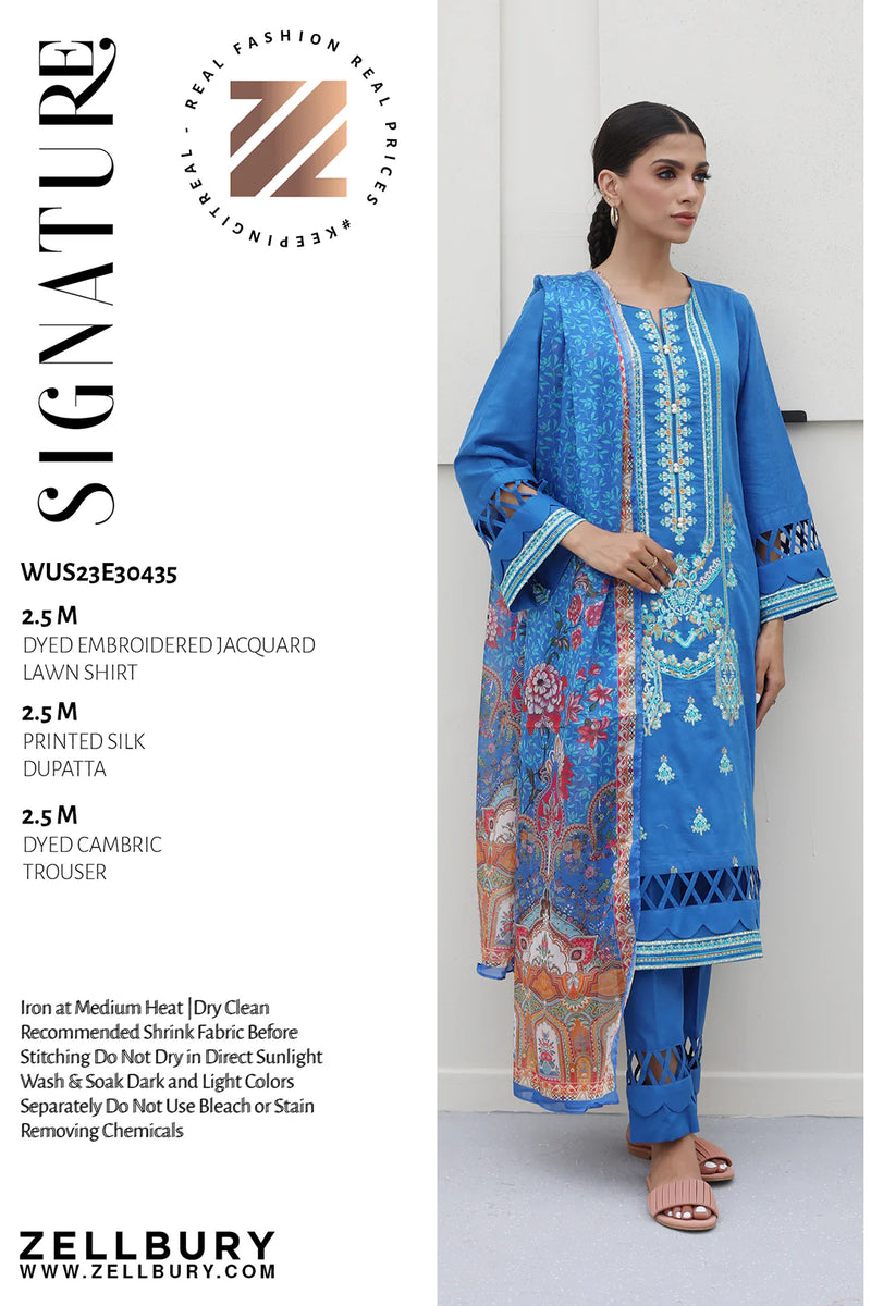 Embroidered Shirt Shalwar Dupatta - 0435