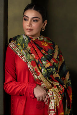 Embroidered Shirt Shalwar Dupatta - 0324