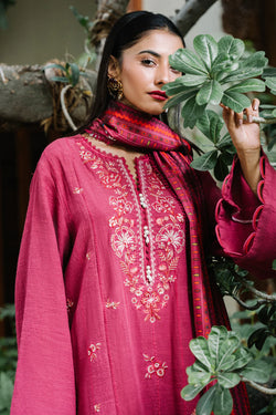 Embroidered Shirt Shalwar Dupatta - 0328